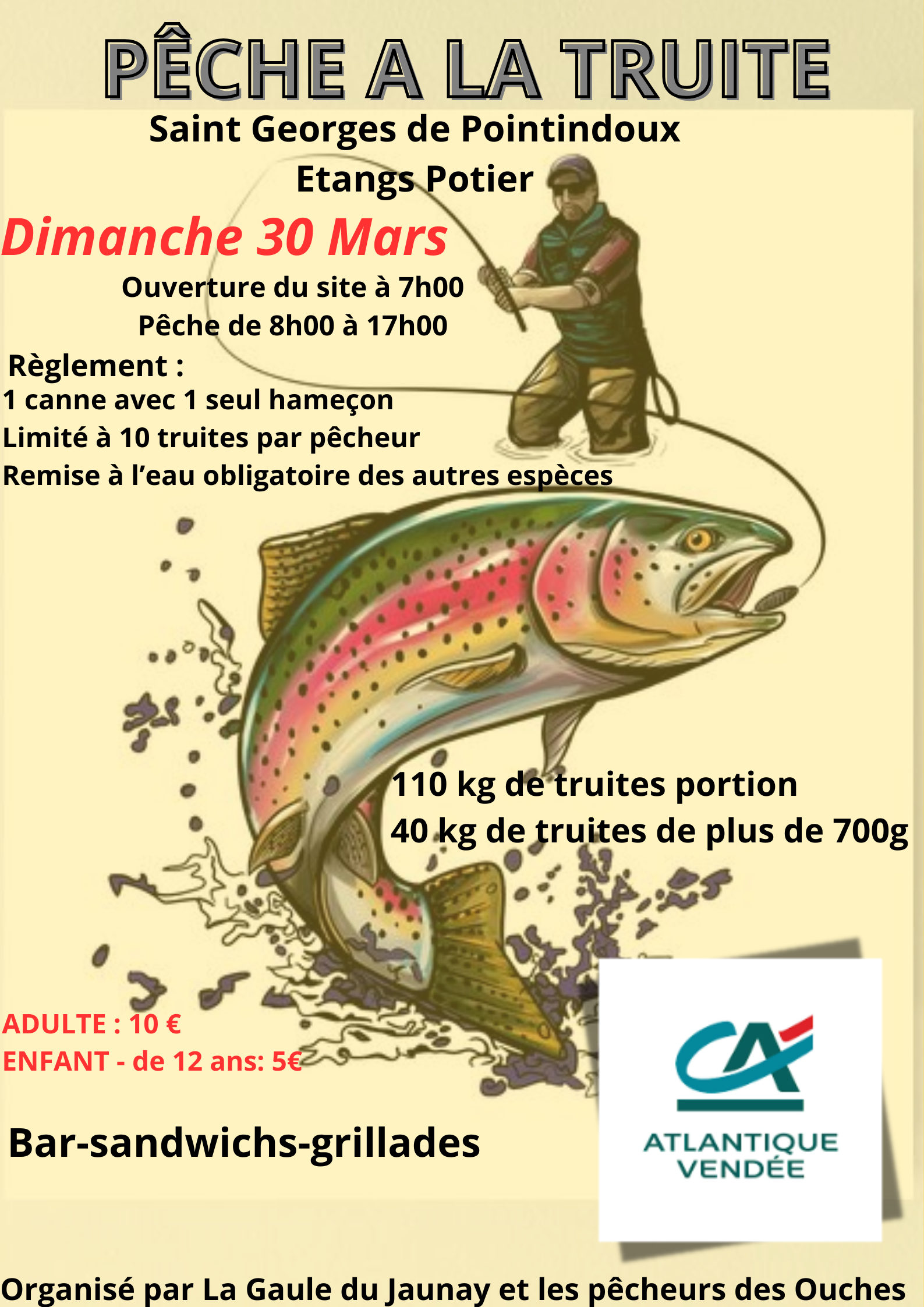 Livre "Réservoir De Pêche à La Truite" – Tom Saville, Bon état, ISBN 9780854932108